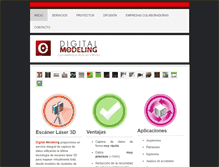 Tablet Screenshot of digital-modeling.com